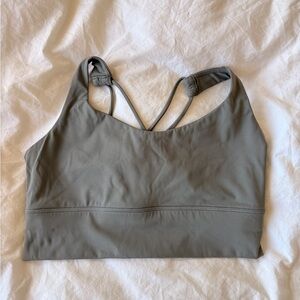 Adanola olive green Sports Bra